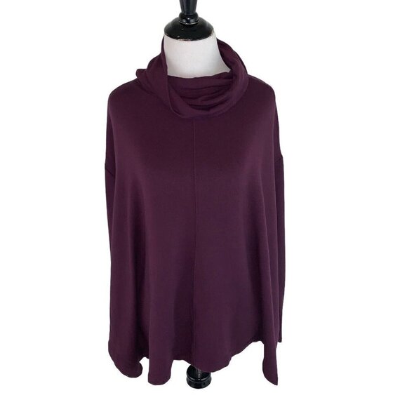 Athleta Women's S Small Ethereal Brushed Funnel Neck Sweater Style S/510381-04 - Picture 4 of 11